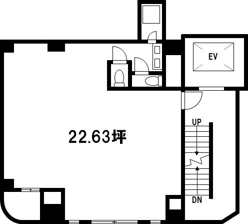 【間取】　4階：22.63坪・74.81�u